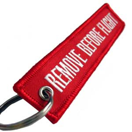 Porte-clés Remove before flight - Bienvenue à l'Aérodrome de la